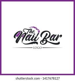 nail bar logo