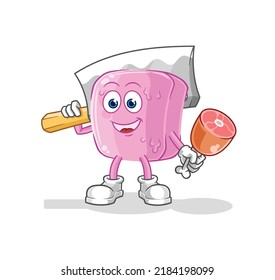 the nail Butcher illustration. character vector