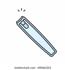 Nail clipper icon