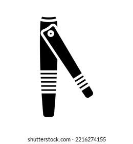 Nail clipper icon. sign for mobile concept and web design. vector illustration