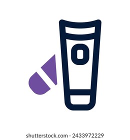 icono de cortaúñas. icono de doble tono vectorial para su sitio web, móvil, presentación y diseño de logotipo.