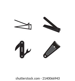 nail clipper icon, vector illustration simple design.