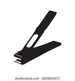 Nail Clipper Silhouette Vector Illustration