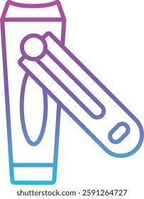 Nail Clipper vector icon. Can be used for printing, mobile and web applications.