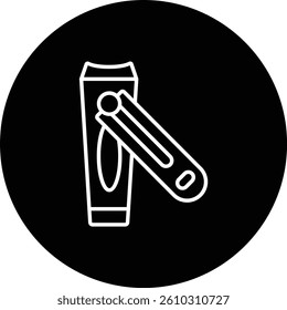 Nail Clipper vector icon. Can be used for printing, mobile and web applications.