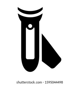 nail clippers icon isolated sign symbol vector illustration - high quality black style vector icons
