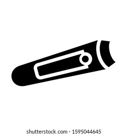nail clippers icon isolated sign symbol vector illustration - high quality black style vector icons
