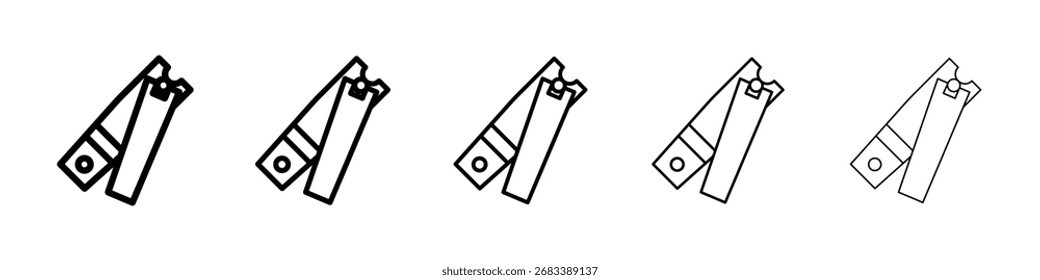 Nagelknipser-Symbol Vektorgrafik