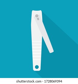 nail clippers icon - vector illustration