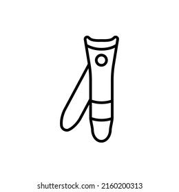 nail cutter icon vector design templates 