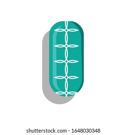 nail design simple illustration vector clip art
