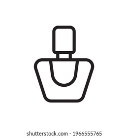Nail Enamel vector icon. Beauty And SPA Symbol EPS 10 FIle
