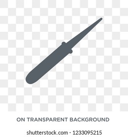 Nail file icon. Nail file design concept from  collection. Simple element vector illustration on transparent background.