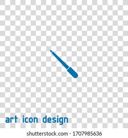 Nail file icon vector on isolated background