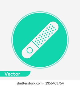 Nail file vector icon sign symbol