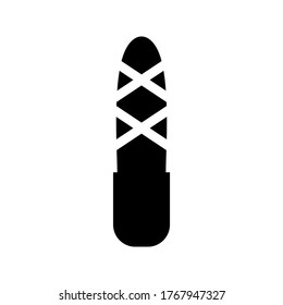 Icono de archivo de Nail o logotipo símbolo de signo aislado ilustración vectorial - iconos vectoriales de estilo negro de alta calidad
