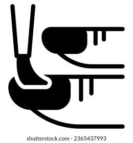 Nail Grooming icon Illustration, for uiux, infographic, etc