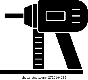 Nail gun Line vector Icon Design