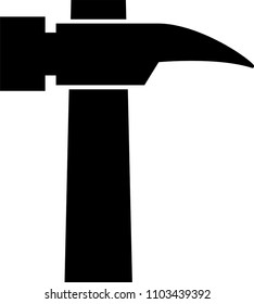 Nail hammer icon