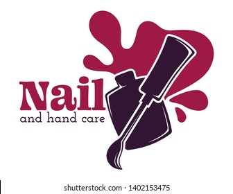 4,137 Nail Bottle Logo Images, Stock Photos & Vectors | Shutterstock