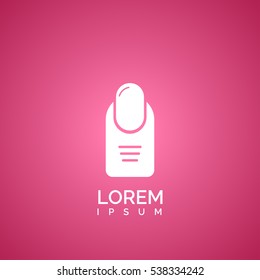nail icon design