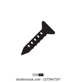 Nail icon, design inspiration vector template for interface and any purpose
