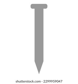 Nail icon design template isolated illustration