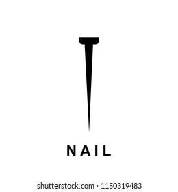 Nail icon illustration isolated vector sign symbol