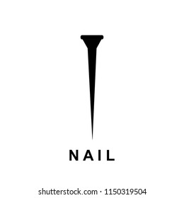 Nail icon illustration isolated vector sign symbol