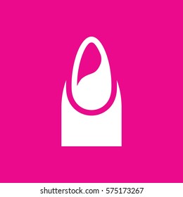 nail icon illustration isolated vector