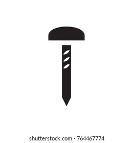 nail icon illustration isolated vector sign symbol