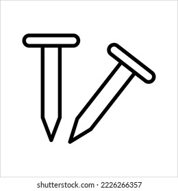 icono de uñas en fondo blanco