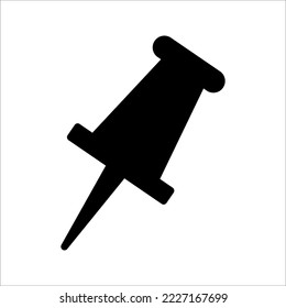 Nagelsymbol auf weißem Hintergrund