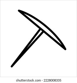 icono de uñas en fondo blanco