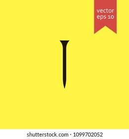 nail. nail icon. sign design. Vector EPS 10.