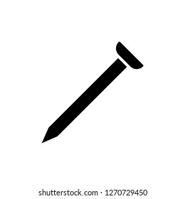 Nail icon vector