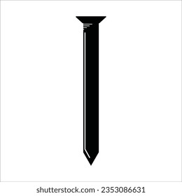nail icon vector illustration logo design