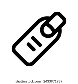 nail icon. vector line icon for your website, mobile, presentation, and logo design.