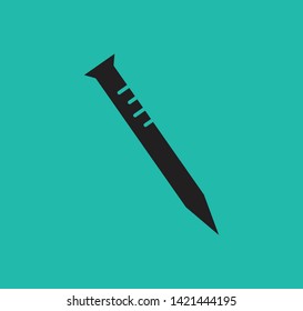 Nail icon vector style illustration