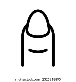 Nail Icon Vector Symbol Design Illustration