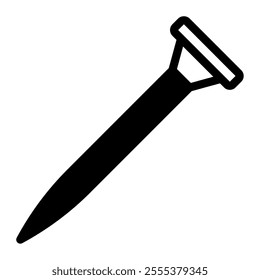 Nail icon for web, app, infographic, etc