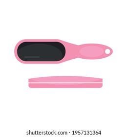 Nail instruments icon. Manicure set