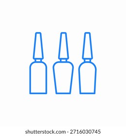 nail laquer icon sign vector