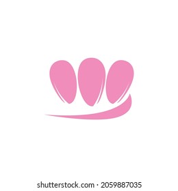 Nail, Menicure Icon logo Vector