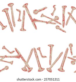 nail pattern   vector