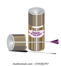 nail polish 3D vintage victor clip art is the graphic arts,refers to pre-made images used to illustrate any medium. 