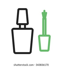 Nail, polish, beauty icon vector image. Can also be used for objects. Suitable for web apps, mobile apps and print media.