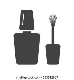 Nail, polish, beauty icon vector image. Can also be used for objects. Suitable for web apps, mobile apps and print media.