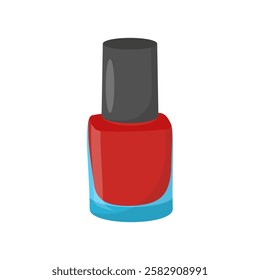 Nail Polish, Beauty and Spa Vector isolated Illustration