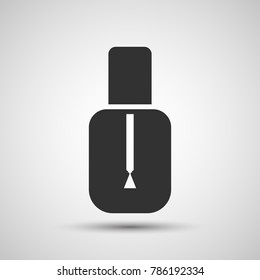 Nail polish bottle icon - Vector